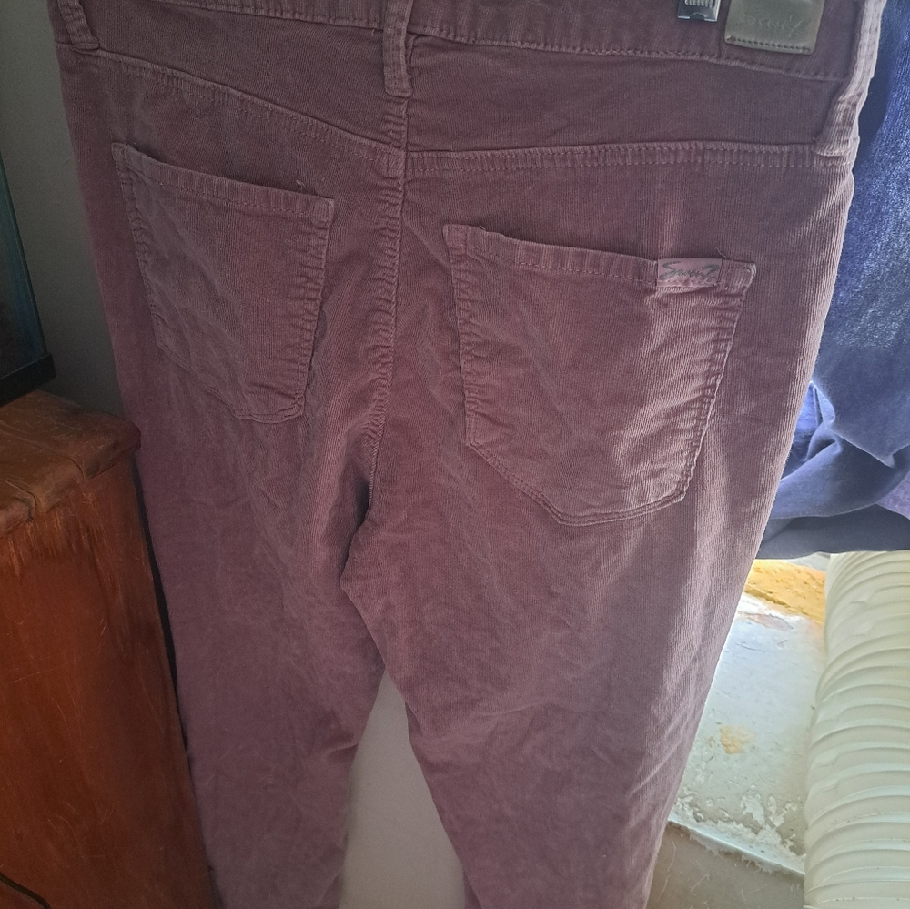 Seven7 Women's Purple Pants - Picture 10 of 16